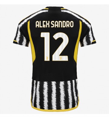 Maillot de foot Juventus Alex Sandro #12 Domicile 2023-24 Manches Courte